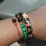 Feng Shui Bracelet - Pixiu Black Obsidian Bracelet for Wealth photo review