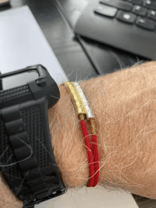 Tibetan Red String Bracelet - Buddhist Lucky Charm photo review