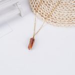 Carnelian Necklace - Boost Vitality, Creativity, Self-Confidence - Buddha & Karma