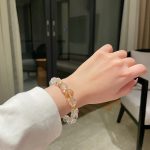 Clear Quartz Master Healer Bracelet - Buddha & Karma