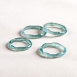 Green Jade Wealth Ring - Buddha & Karma