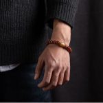 Tibetan Guardian Spirit Natural Yak Bone Bracelet - Buddha & Karma