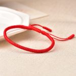 Tibetan Buddhist Knot Lucky Rope Bracelet - Buddha & Karma