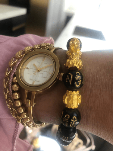 🔥🎉DIYSTAR Pi Xiu Obsidian Bracelet – Unlock Wealth & Attract Good Fortune photo review